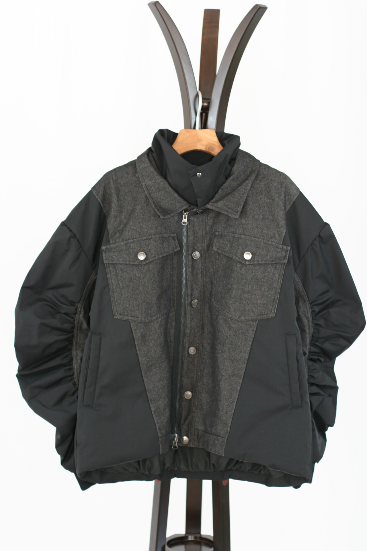 【Parc.1】Denim docking military coat（108-046307） 　