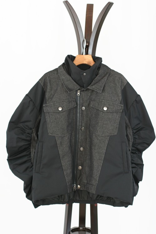 【Parc.1】Denim docking military coat（108-046307） 　