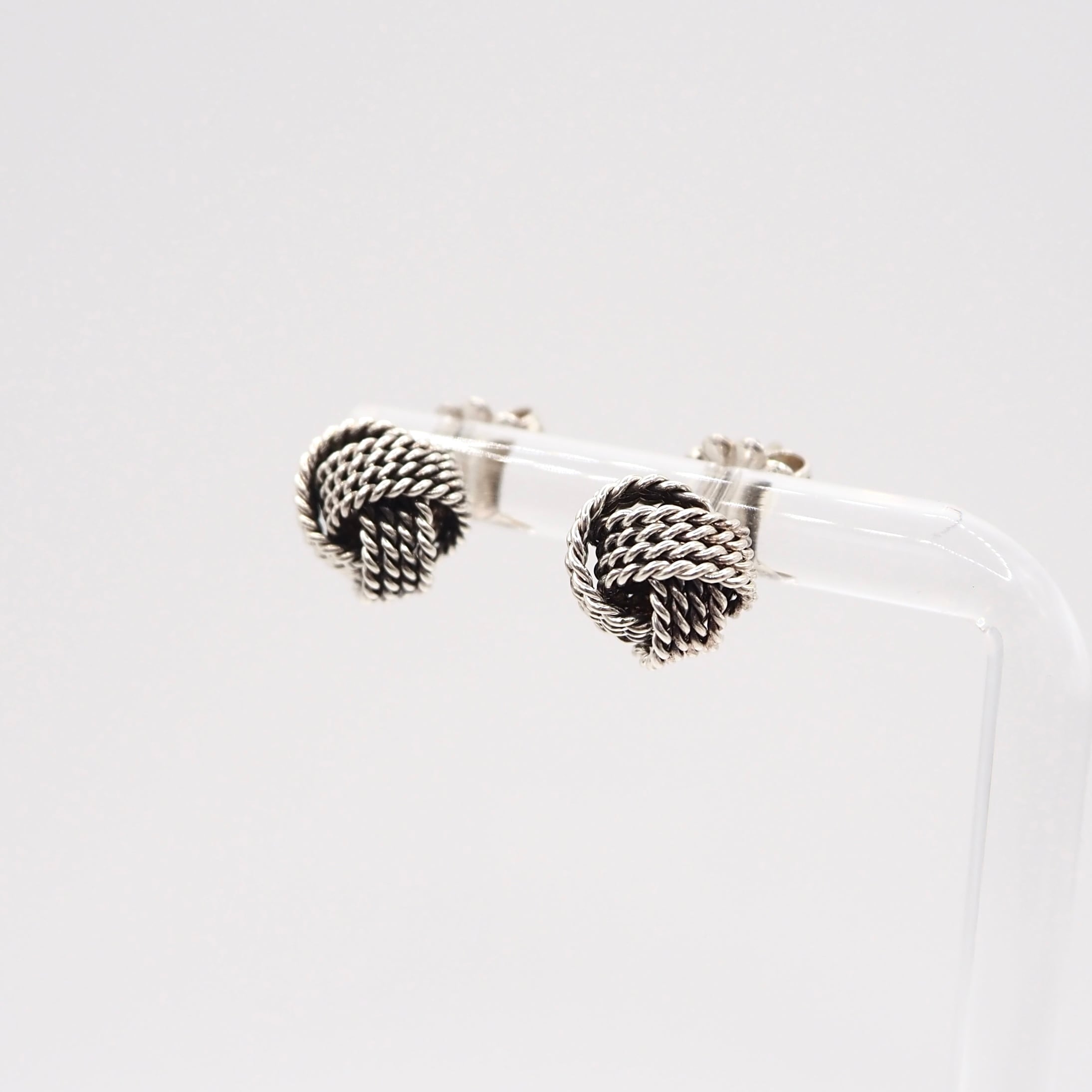 ティファニー TIFFANY&Co. サマセット ツイストノット ピアス