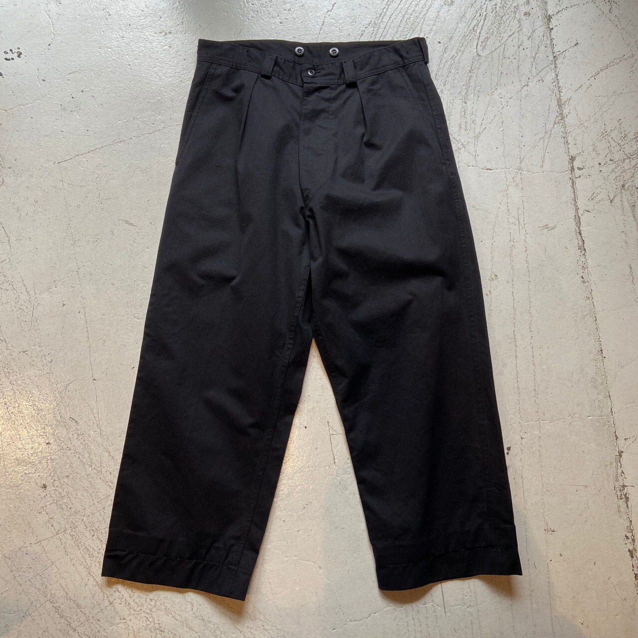 70年代 HBT フレンチワーク ユーロワークパンツ メンズW32相当 