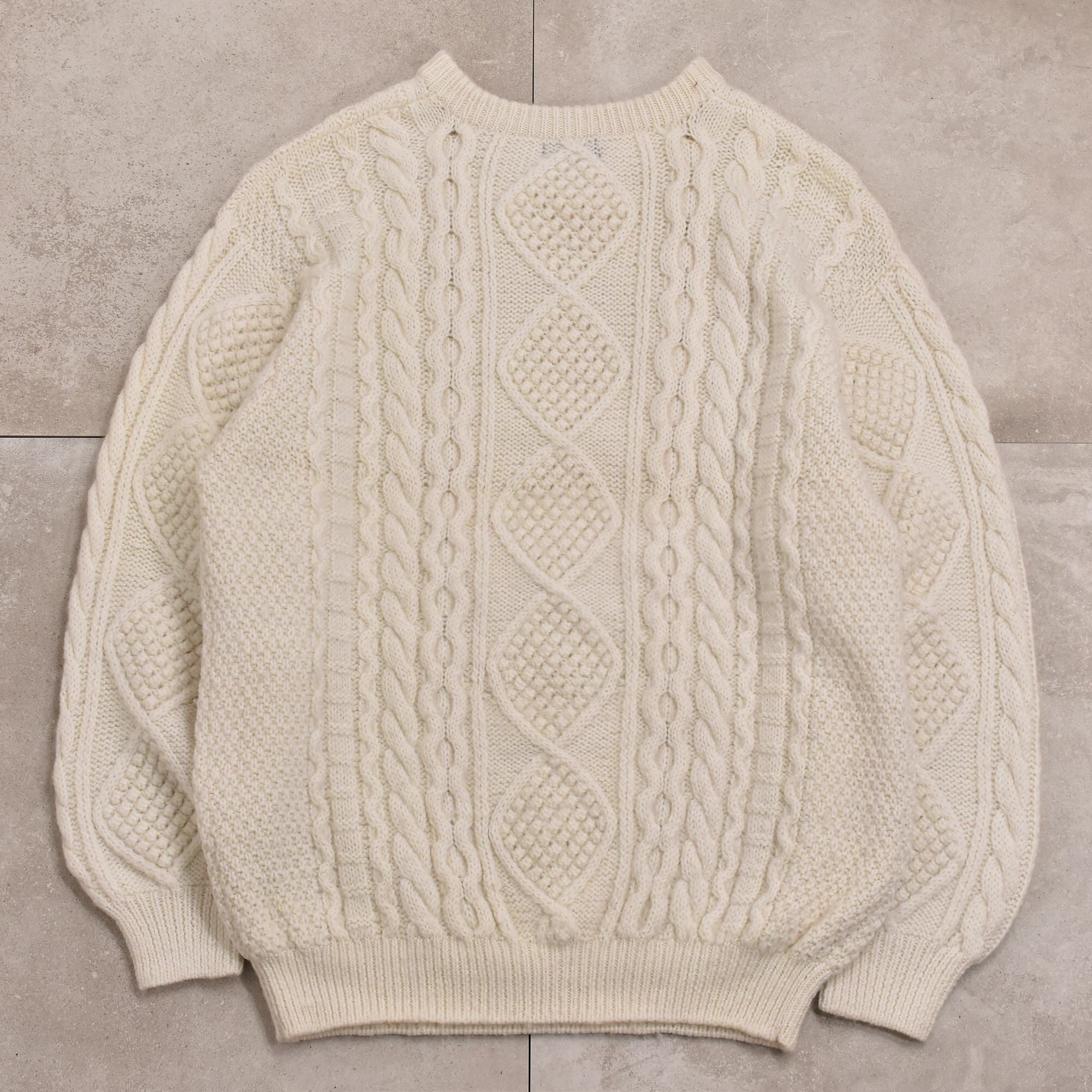 80~90s Fisherman sweater | 古着屋 grin days memory 【公式 80~90s Fisherman sweater | 古着屋 grin days memory 【公式