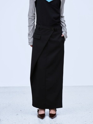 【26AW】THINGS THAT MATTER シングスザットマター / スカート / ASYMMETRIC WRAP SKIRT 0586TM0644P