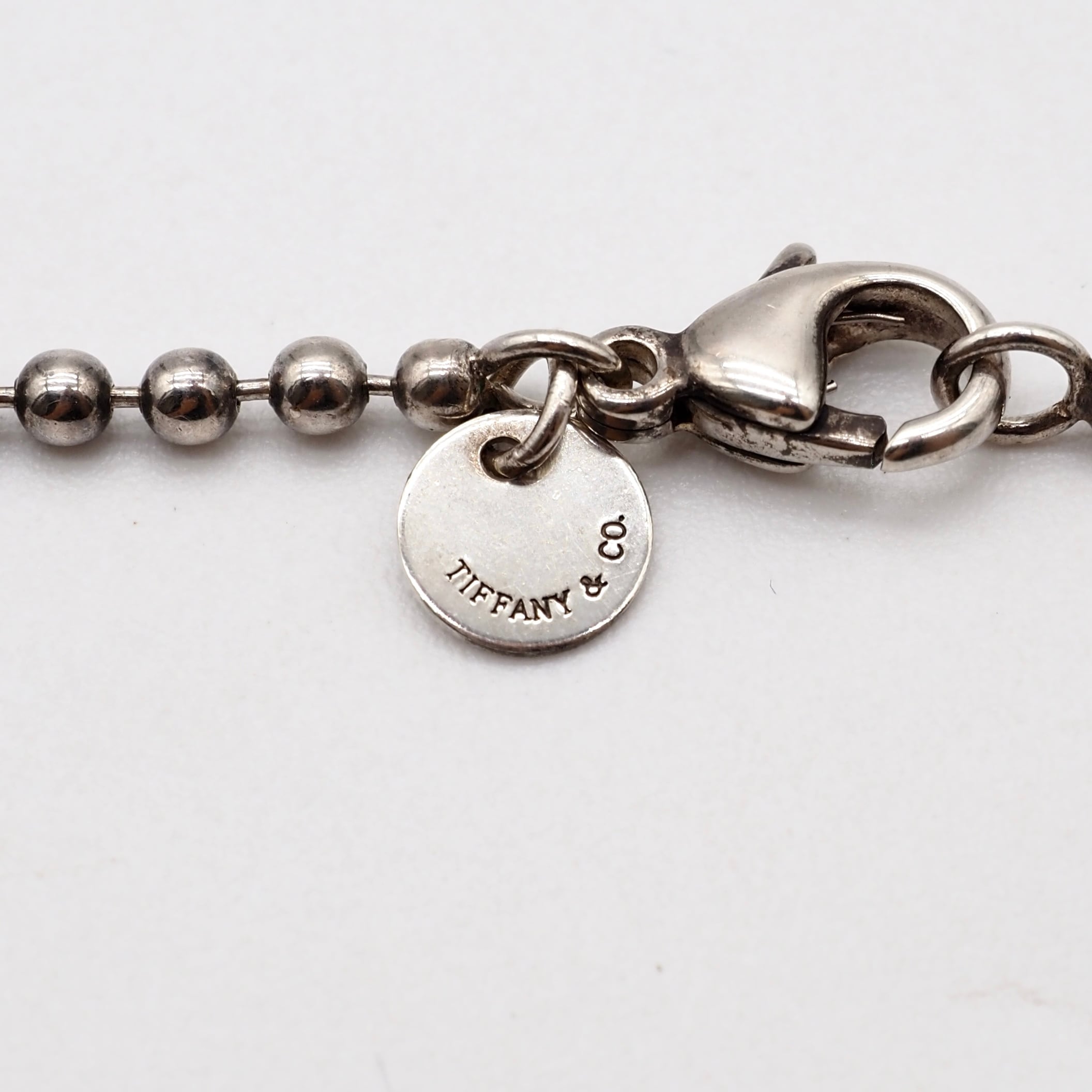 Tiffany&Co. ハートロック ネックレス シルバー925 K18 ティファニー