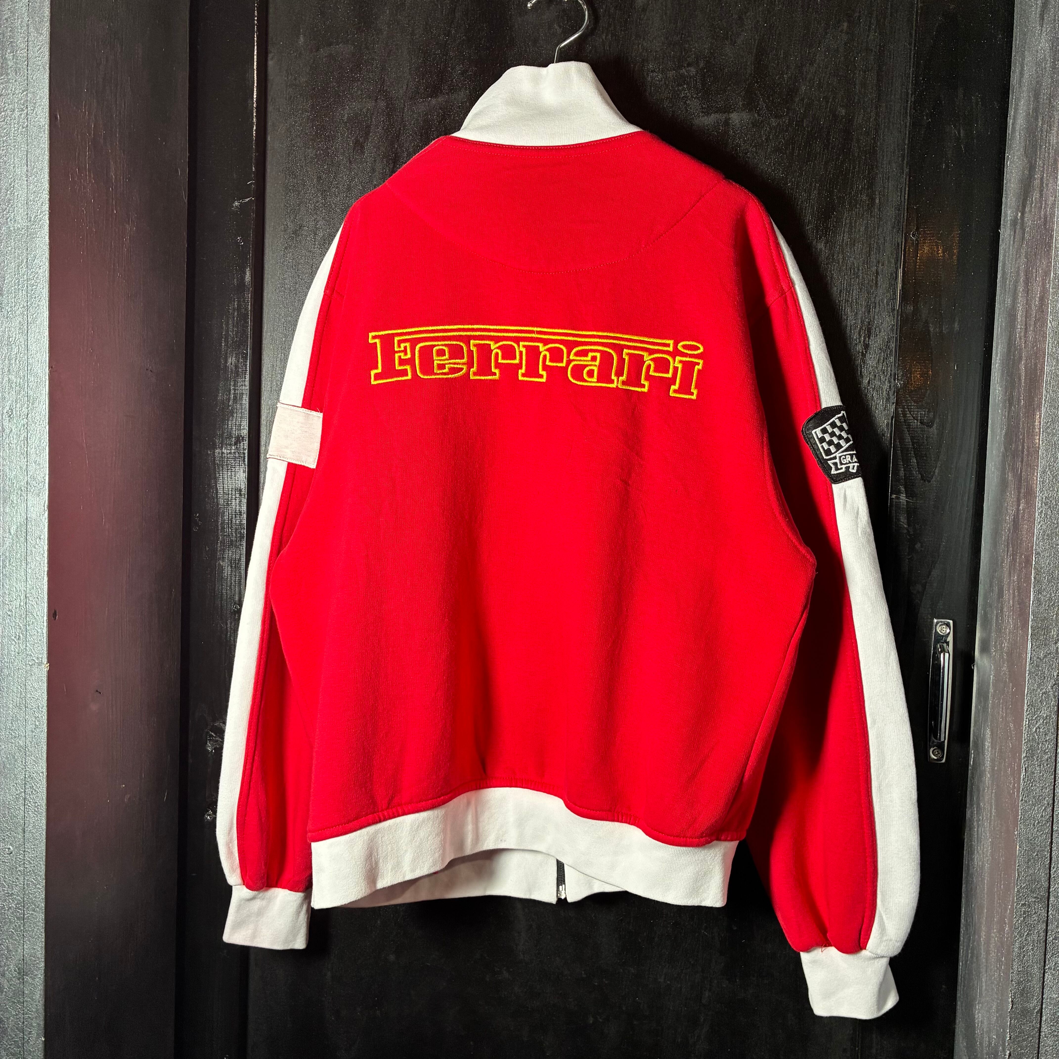 Ferrari マイケルシューマッハ コットンレーシングジャケット 赤白