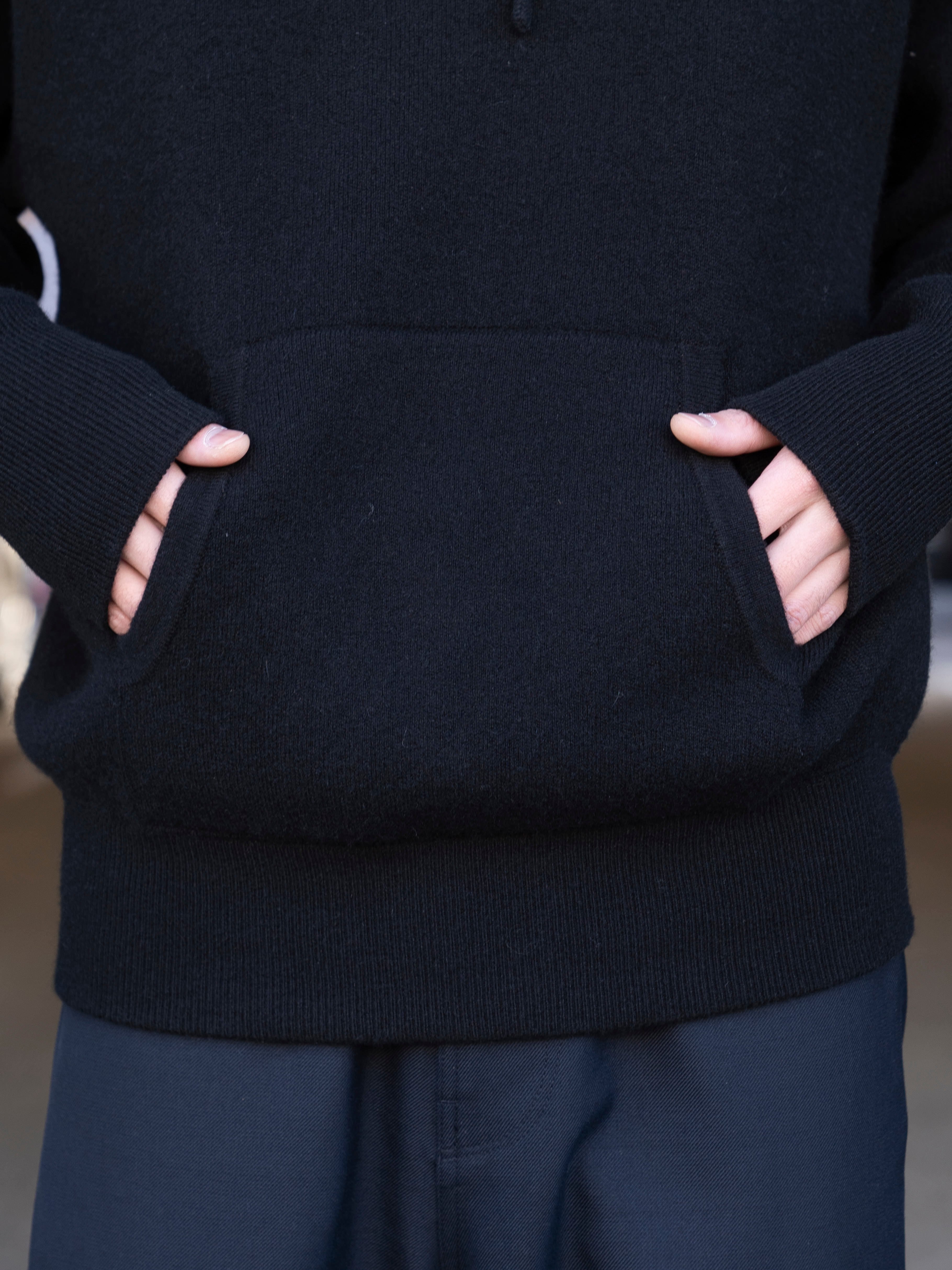 BODHI HEAVYWEIGHT HOODIE BLACK BD25W-HW002 | BEST PACKING STORE