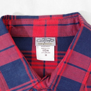 【CalTop(キャルトップ)】FLANNEL L/S SHIRT フランネルシャツ