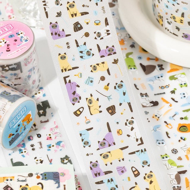 【シール】Meow Milk Candy Box