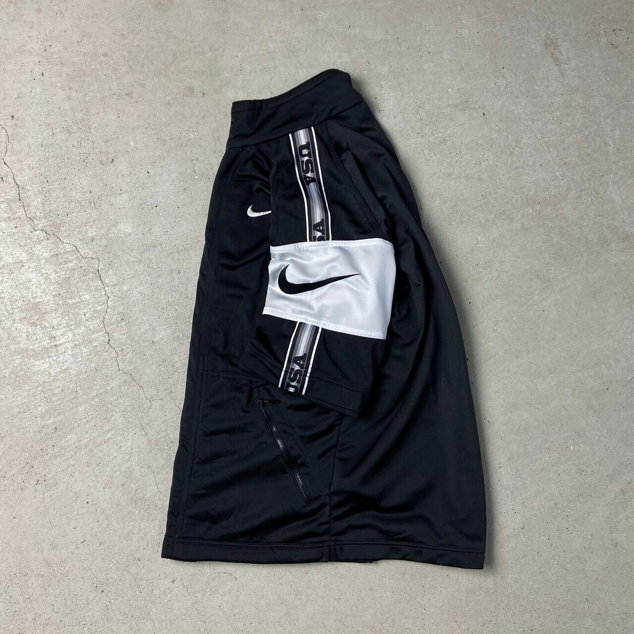 90~00年代 NIKE ナイキ 半袖 ジャージ トラックジャケット ス
