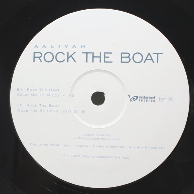 Aaliyah / Rock The Boat [VUST 243, 7243 5 46347 65] - 画像4