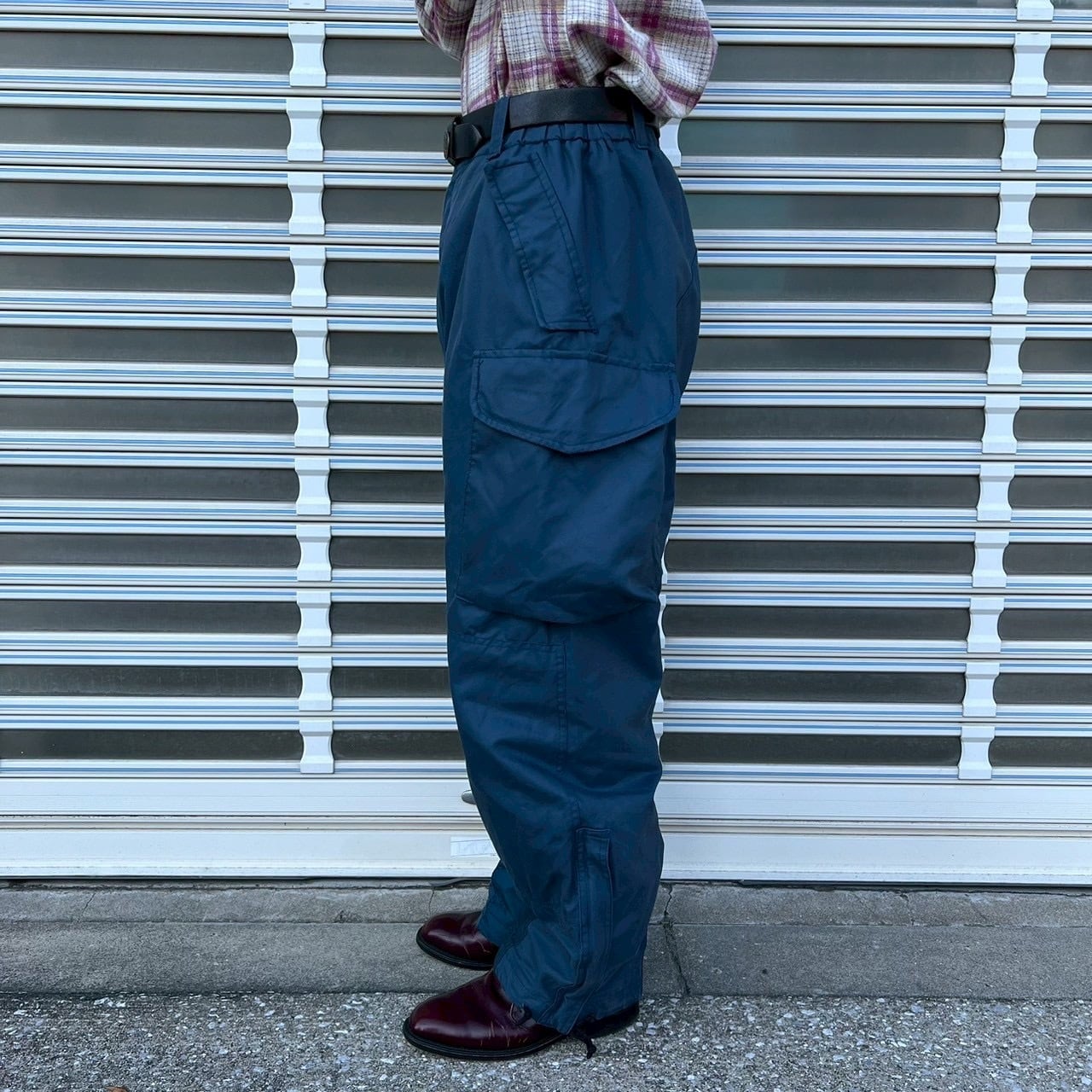 90s Canadian Army カナダ軍 空軍 実物 フライト パンツ L デッキ