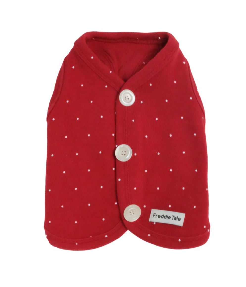 予約【FREDDIETALE】Pipi Vest (red)