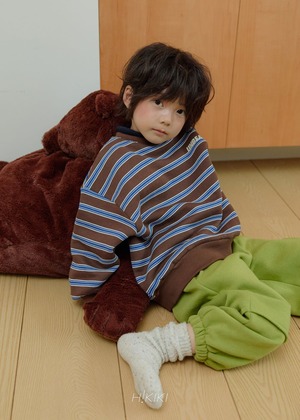 HIKIKI［取寄］unbeat stripe mtm 26winter