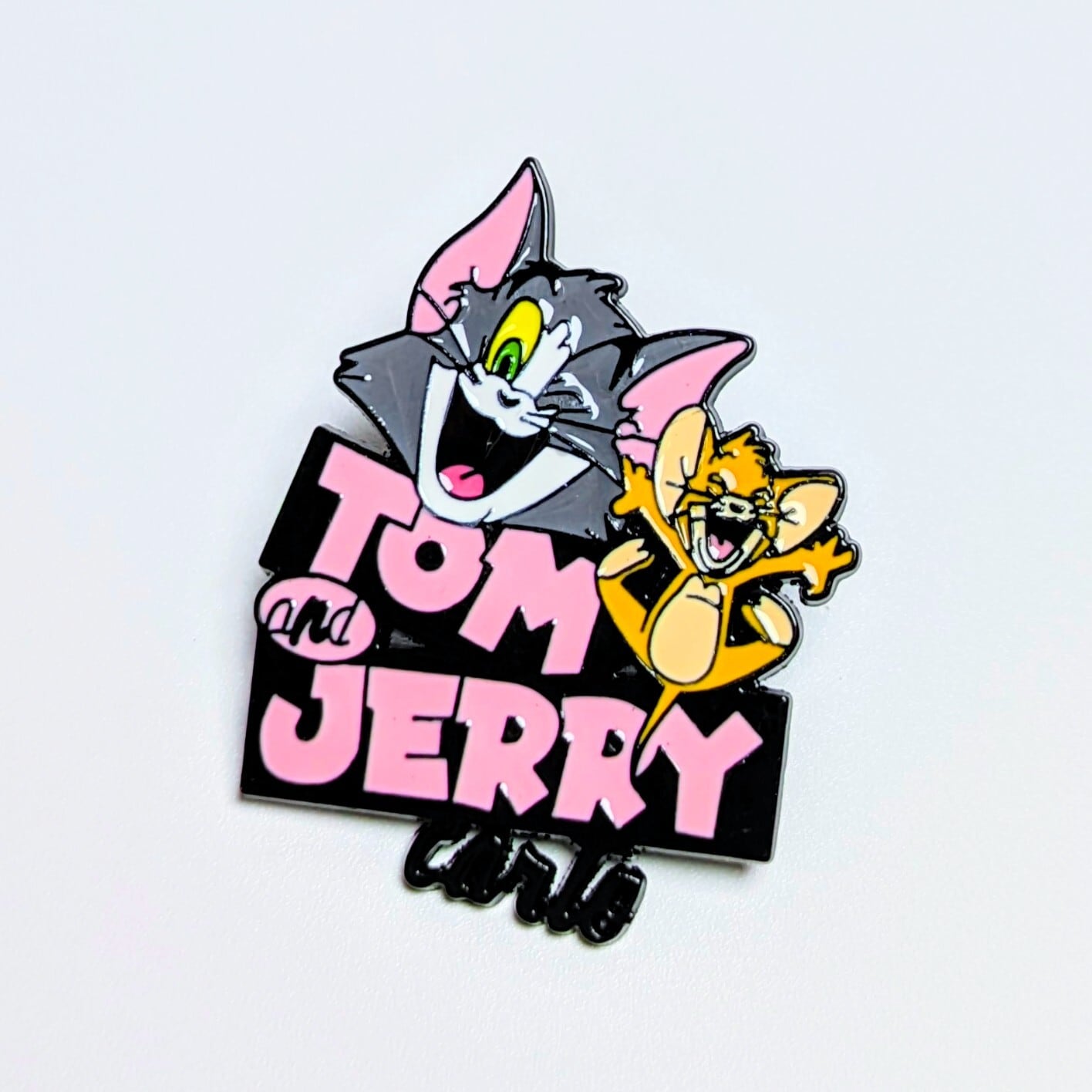 送料無料! ★ピンズ PINS★ピンバッジ 【 Tom and Jerry (トムとジェリー )】 〚アメリカン雑貨 アメトイ〛