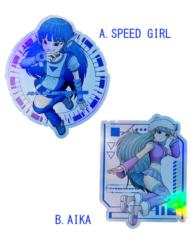 押切蓮介 × AIKA ELECTRONICS STICKER ／AIKA ELECTRONICS × 押切蓮介