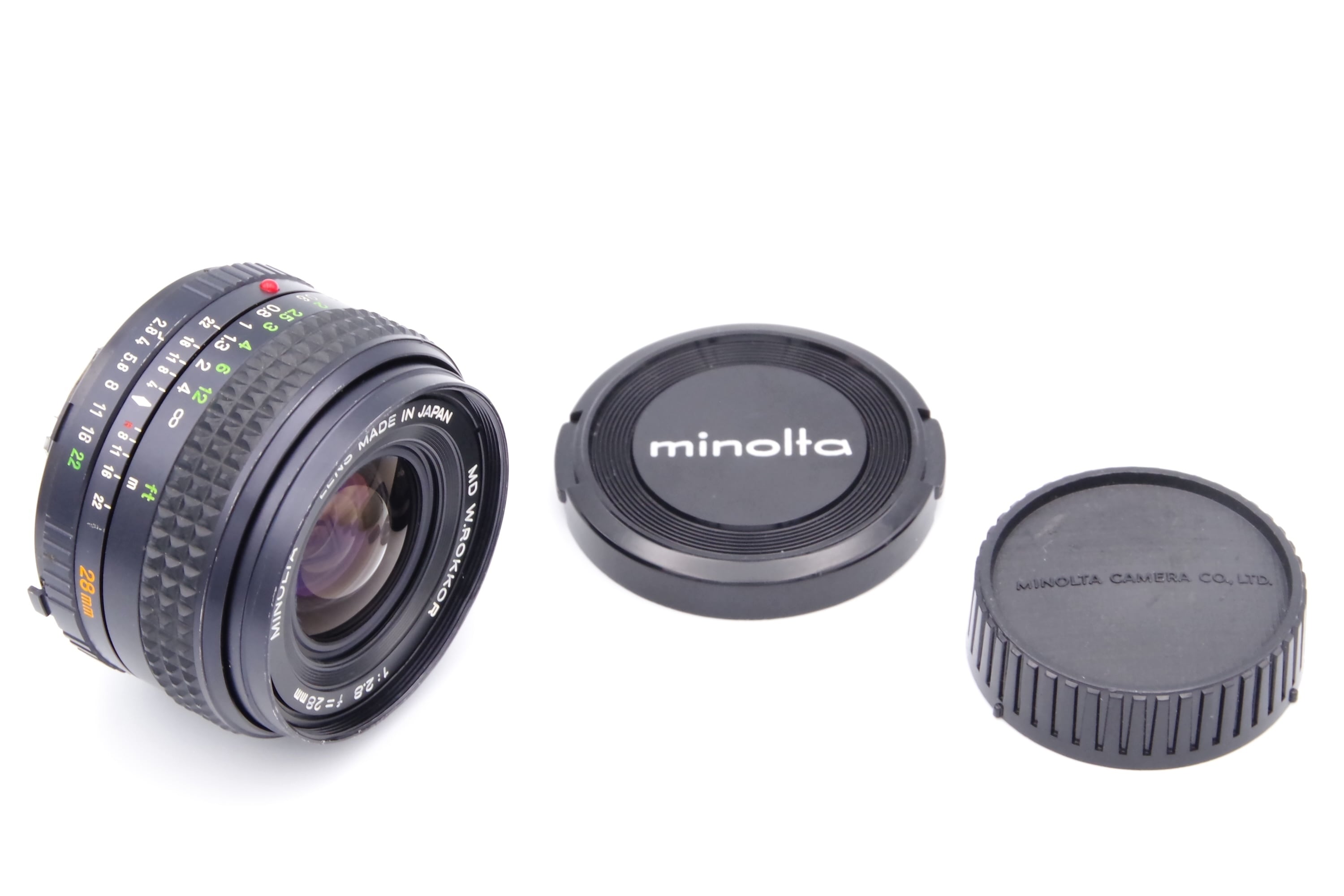MD W.ROKKOR 28mm F2.8 SR/MDマウント MINOLTA ミノルタ | 近江寫眞機店