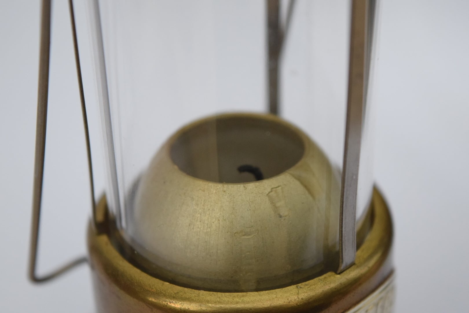 USED 70s-80s Early Winters Brass Candle Lantern 0120 | LODGE