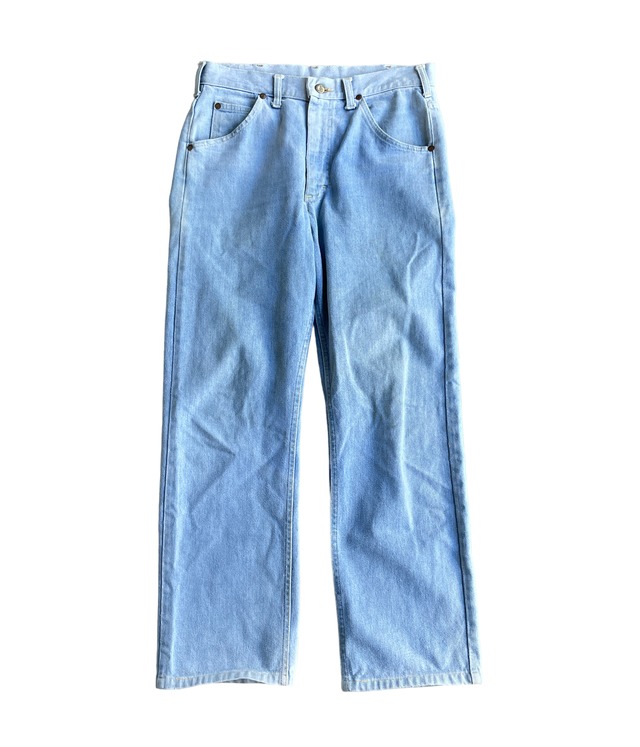 Vintage 70-80s 30inch Lee denim pants -Made in USA-