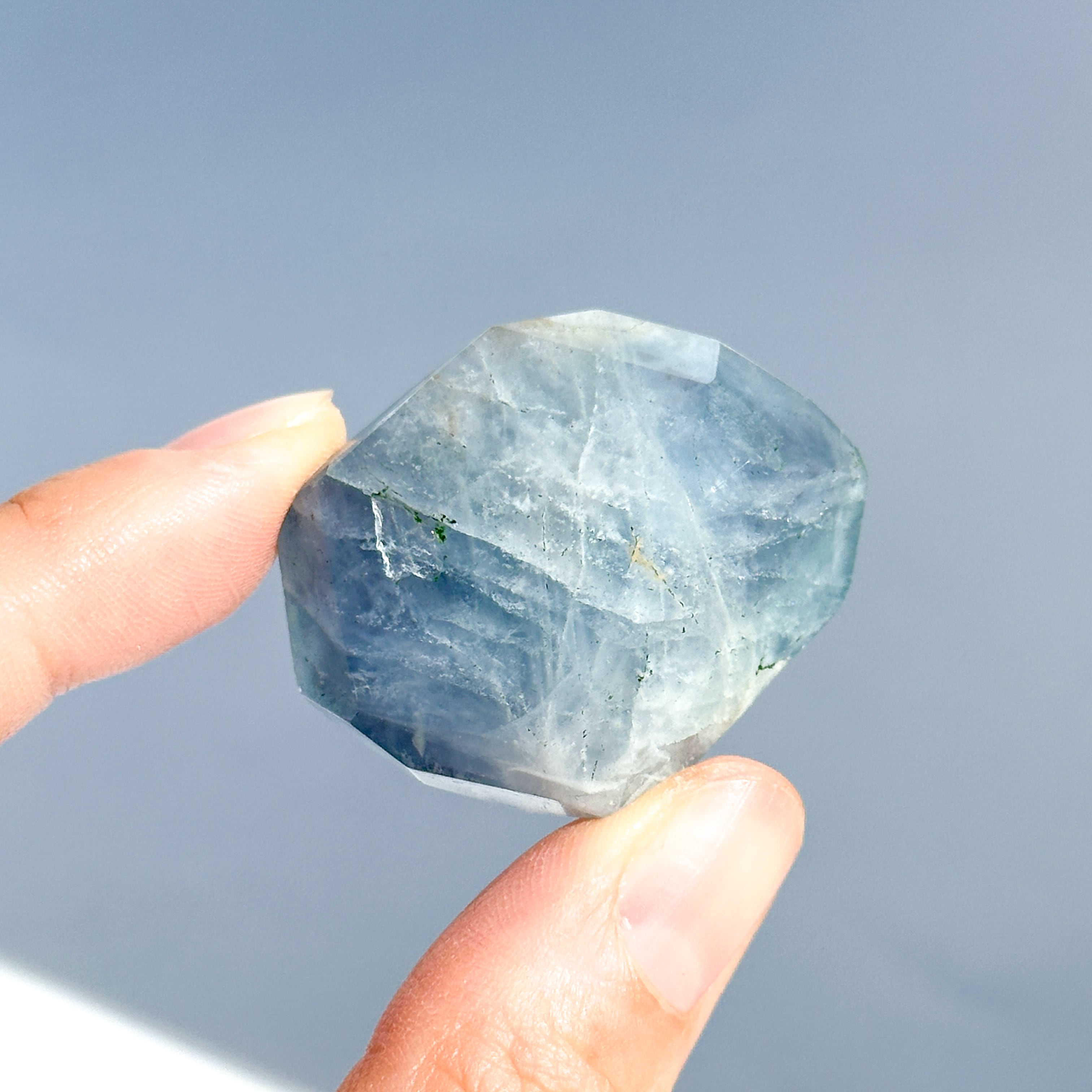 ブルーフローライト フリーフォーム 23◇ Fluorite ◇天然石・鉱物
