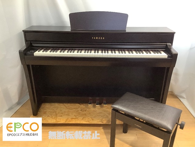 ★45781【電子ピアノ】YAMAHA　CLP735R　21年製