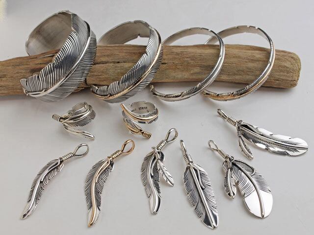 Indian Jewelry タニヤメイスシルバーフェザー