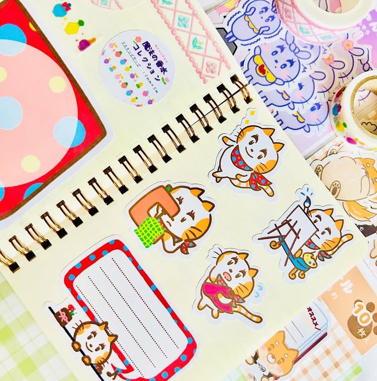 monopon おしゃこ おしごとモード フレークシール