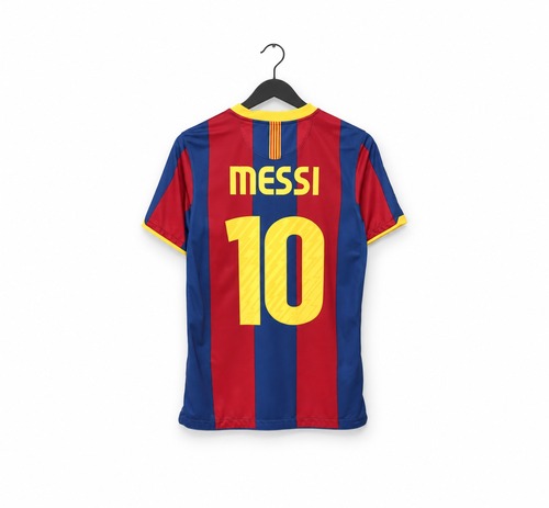 【お取り寄せ】FCバルセロナ メッシ 2010-11 ホーム レトロ サッカーユニフォーム（レトロバージョン）