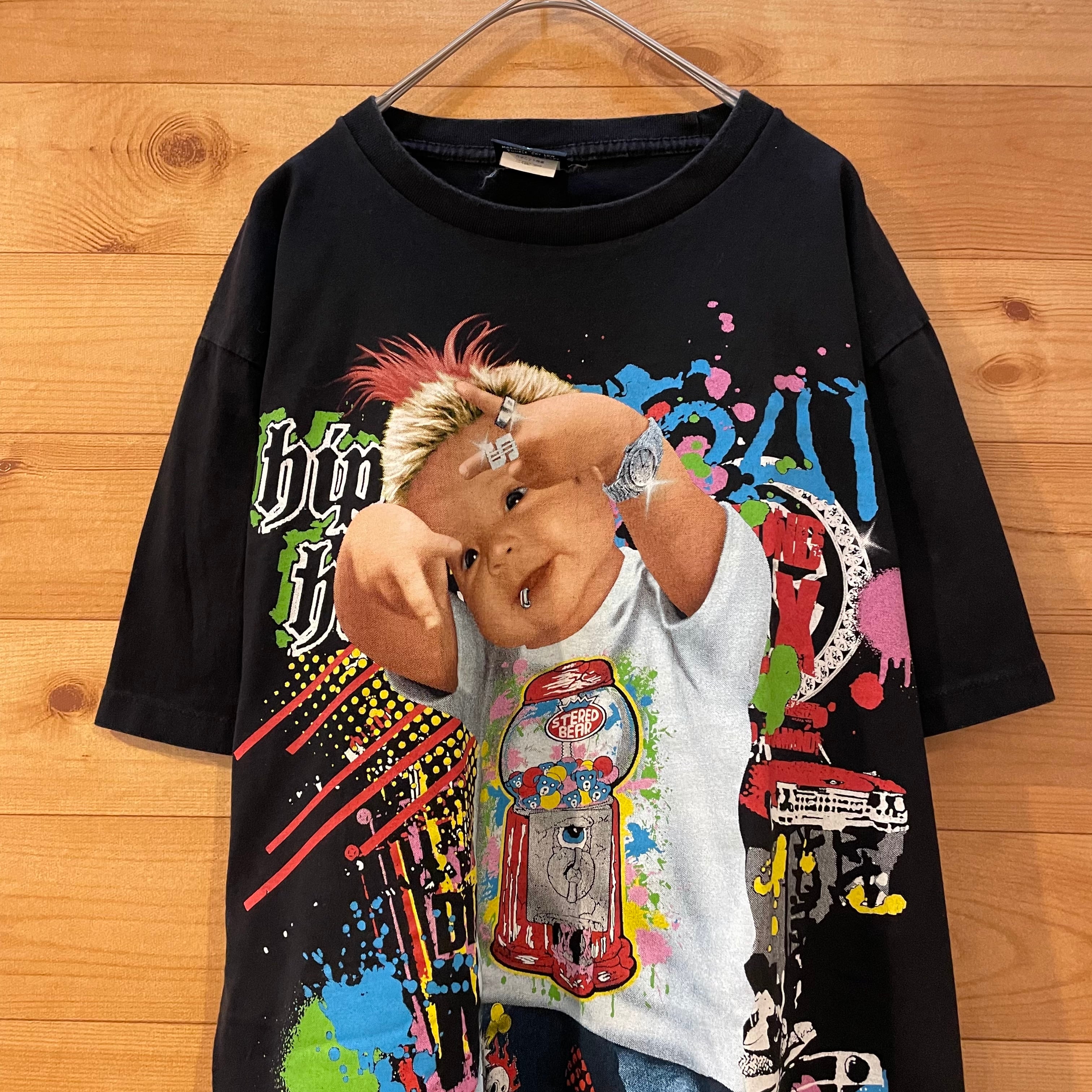 【メジャーリーグ】新品 インディアンス ビッグ フォト プリント Tシャツ