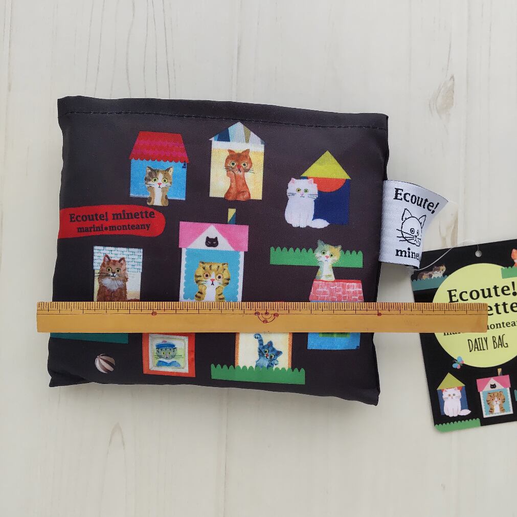 マリーニモンティーニ2wayエコバッグコラージュネコ猫ねこ熊クマ