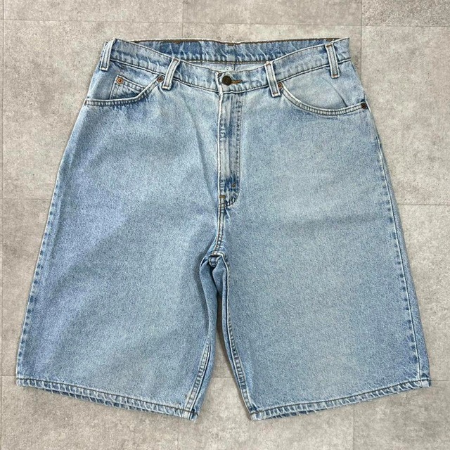 USA製 リーバイス　560 バギーデニム　baggy ショーツ　デニム　90s
