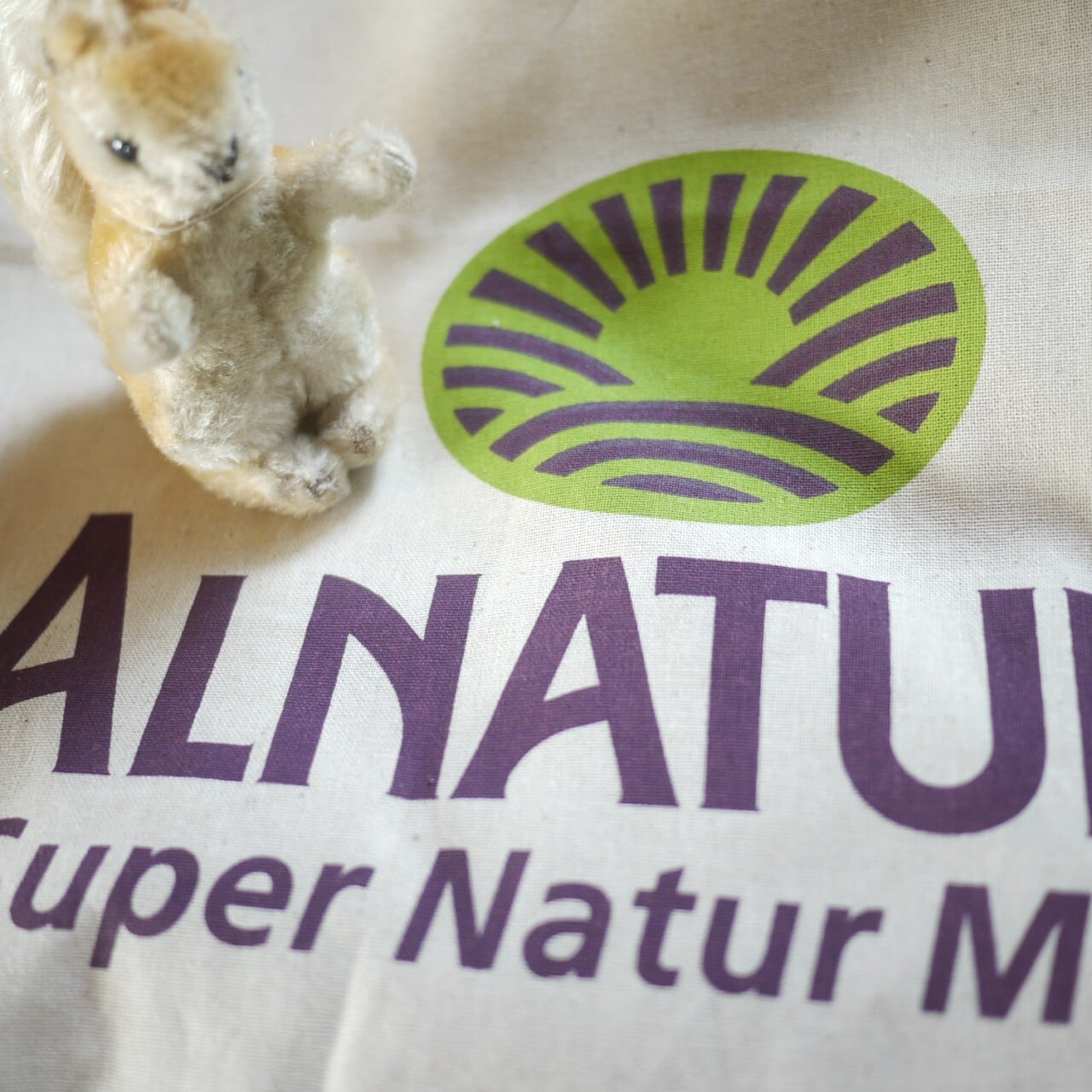 Alnaturaエコバッグ ショップロゴ 2wayハンドル ドイツ