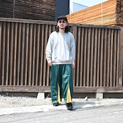 KUON / GANKO別注 Sashiko Sweatshirt style1