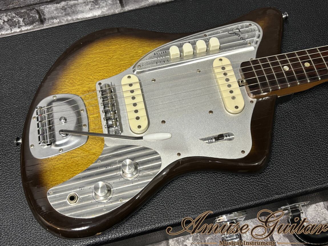 Zen-On ZES-170 # Sunburst 1960年代製【Vintage Japan / Brass Nut