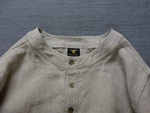 antiqued german linen shirt Ⅱ / ecru