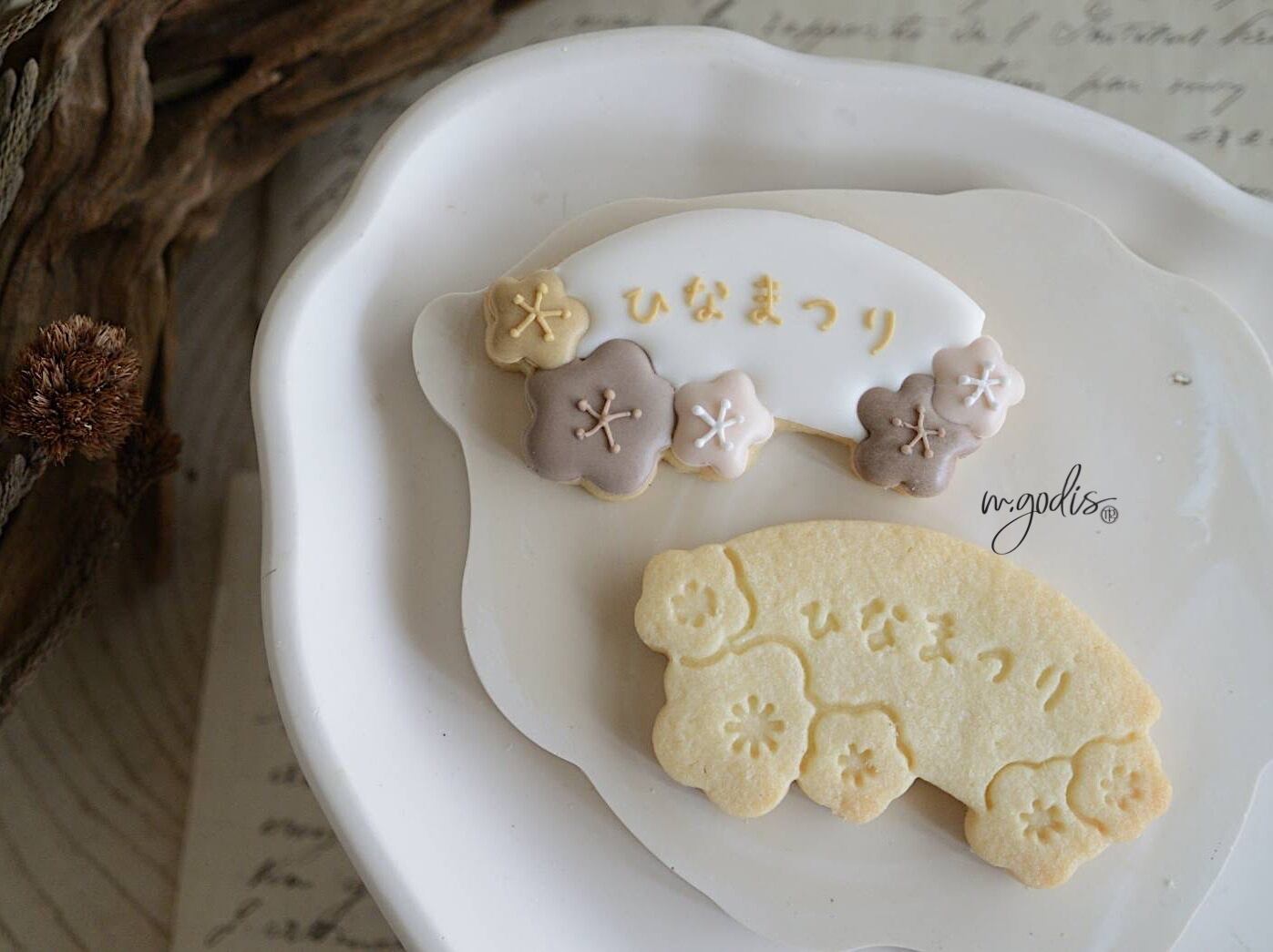 ひなまつりプレート【クッキーカッター cookie cutter】 | mgodis