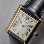 カルティエ タンクルイ LM エクストラフラット Swiss ギョーシェ ref.96065 クラックなし cal.21 thumbnail 2