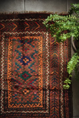 503-Semi Antique Baluch rug