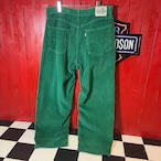 Levi’s Silver Tab BAGGY 緑コーデュロイパンツ W34 リーバイスシルバータブ バギー