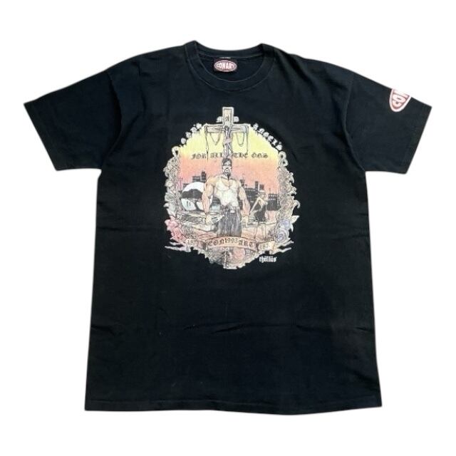 00s 【シンプソンズ】 ソプラノズ パロディ Tシャツ delta size.XL