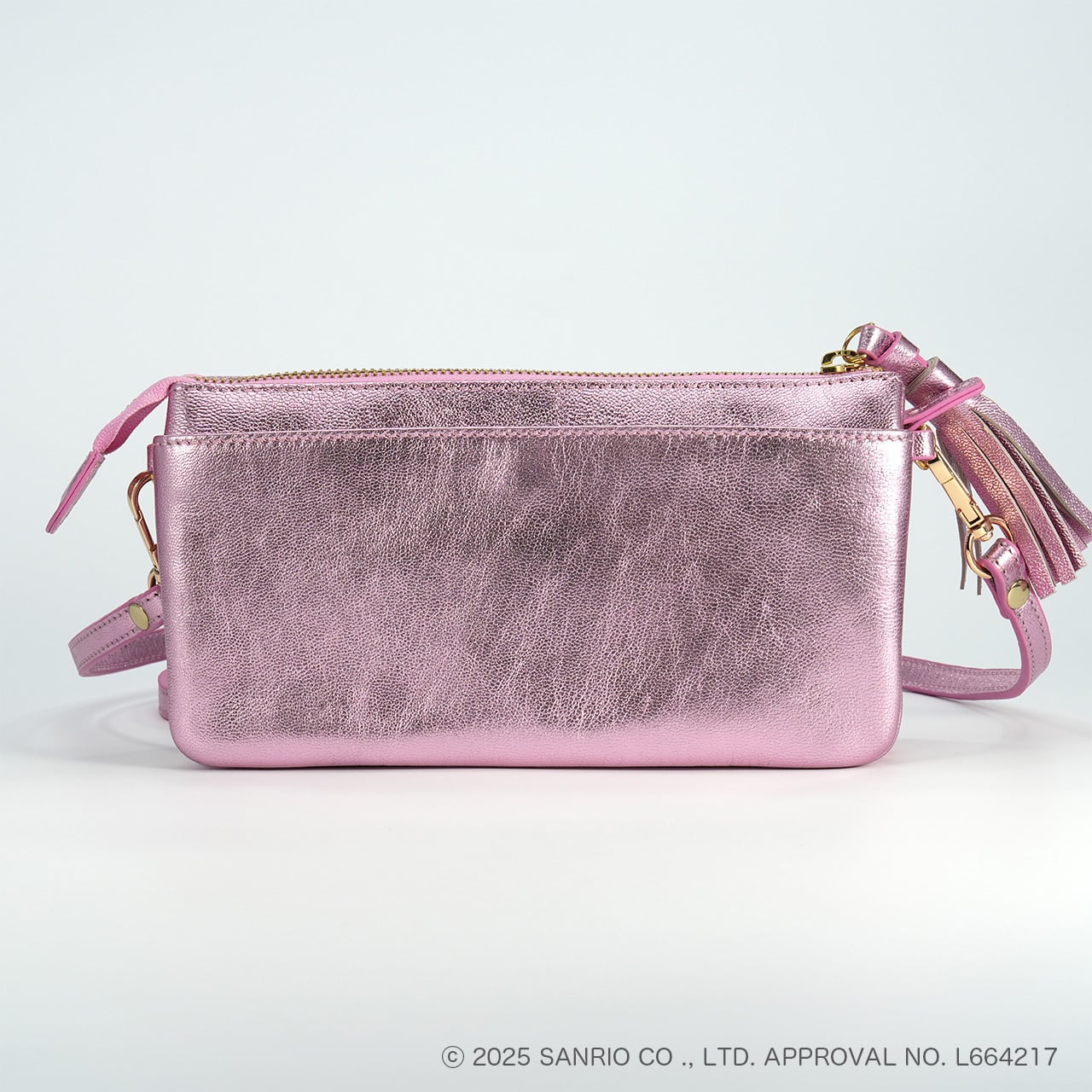 お財布ポシェット Sanrio characters / Carnival Dream (Metallic Pink