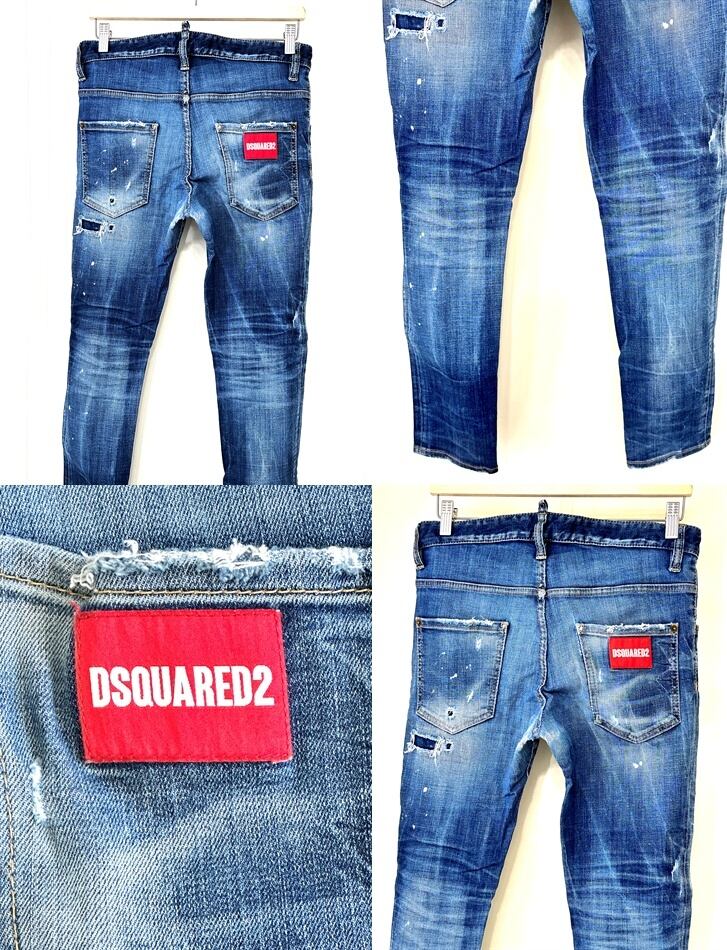 DSQUARED2 SKATER JEAN ディースクエアード 20AW スリム デニム パンツ