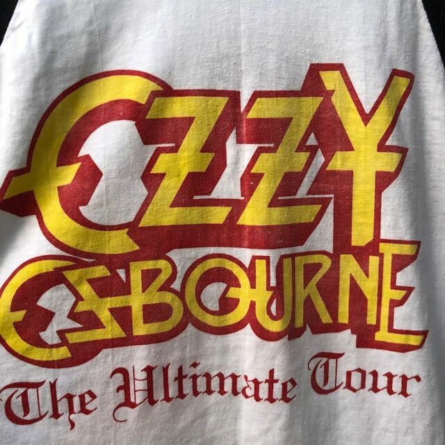 12 Ozzy Osbourne ビンテージ ロックTシャツ オジーオズボーン - トップス