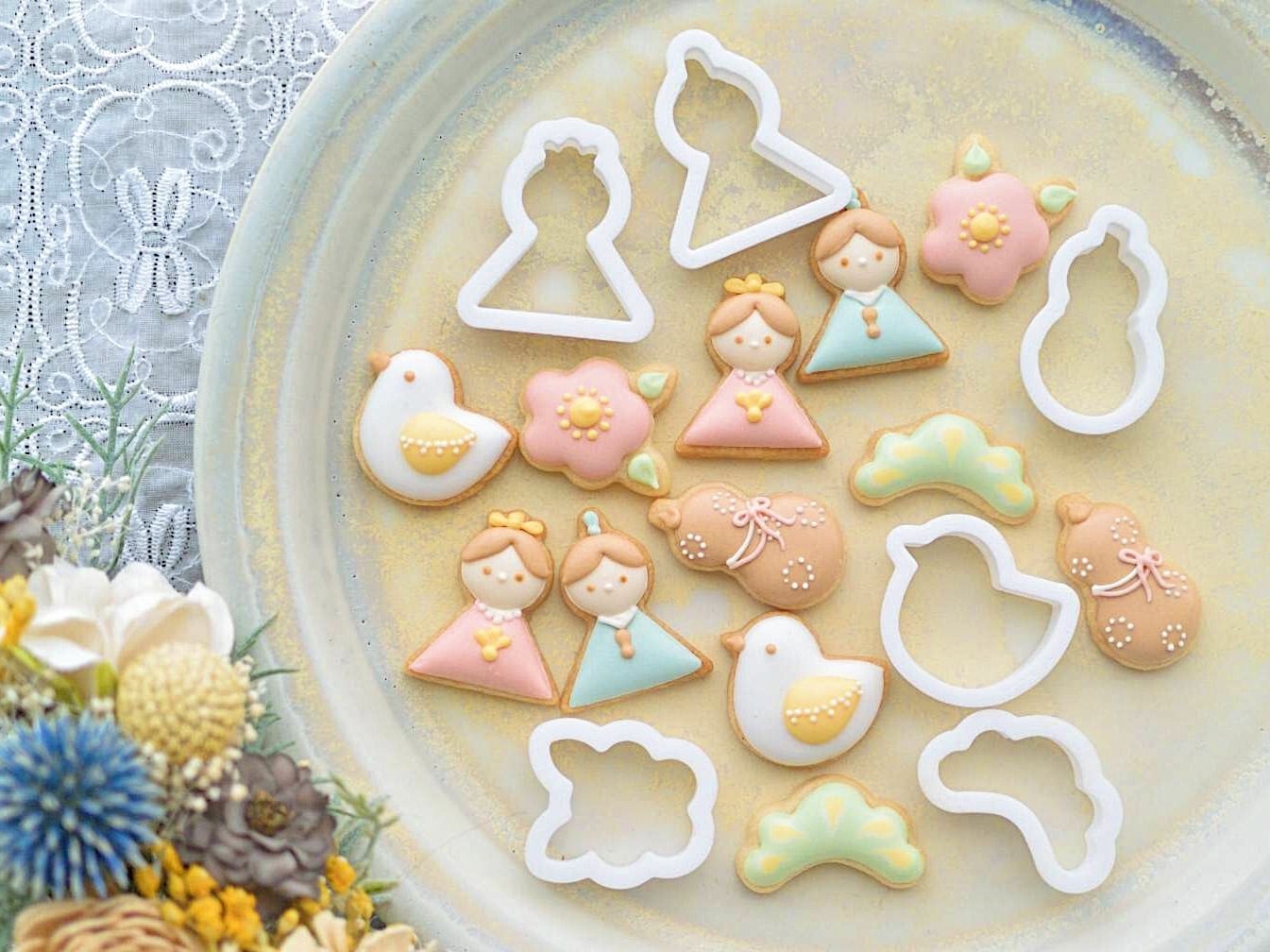 ひなまつりmini ①【クッキーカッター cookie cutter】 | mgodis