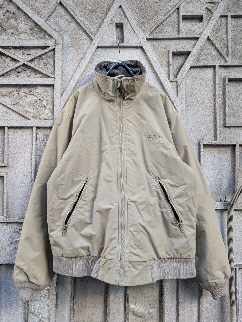 "L.L.Bean" nylon warm up jacket