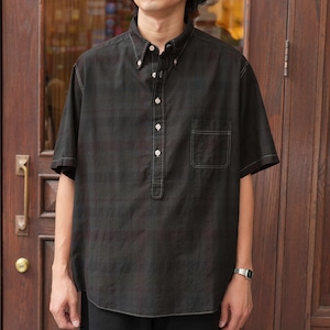 FOUNDOUR (ファウンダ) 26AW "REISSUE PULLOVER SHIRT" -BLACK②-