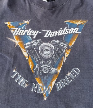 -80s Harley Davidson THE NEW BREED T-shirt