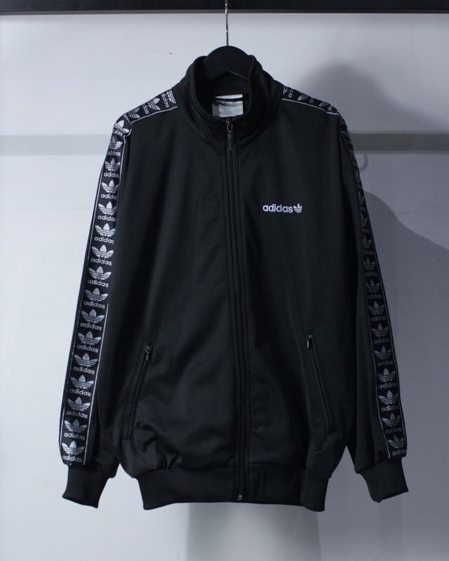 【Caka BLACK】80's “adidas” Monotone Color Vintage Loose Track Jacket