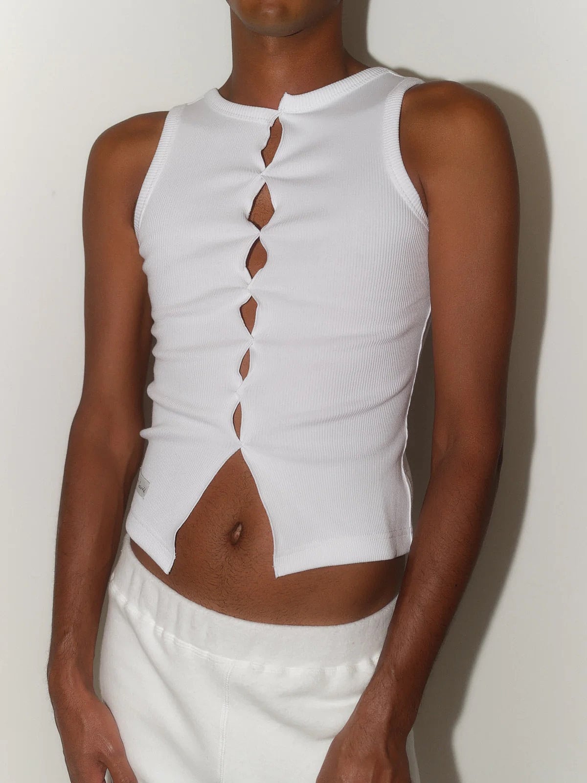 CHRISTINA SEEWALD - DRAPE TOP, BASICS / WHITE | Brownie CHRISTINA SEEWALD - DRAPE TOP, BASICS / WHITE | Brownie