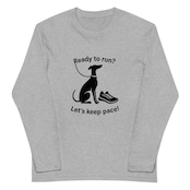 Ready to run? ユニセックス長袖Tシャツ A0189