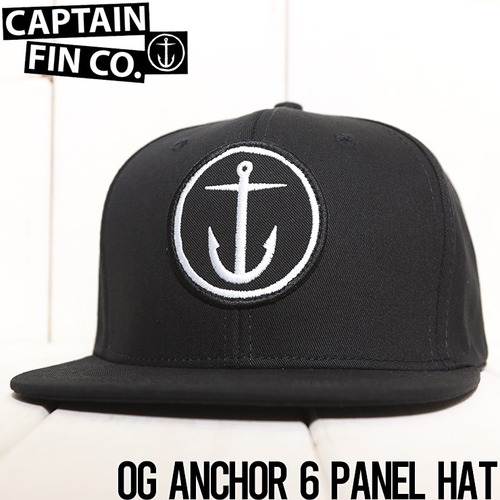 スナップバックキャップ  帽子 CAPTAIN FIN キャプテンフィン OG ANCHOR 6 PANEL HAT CFA5511600