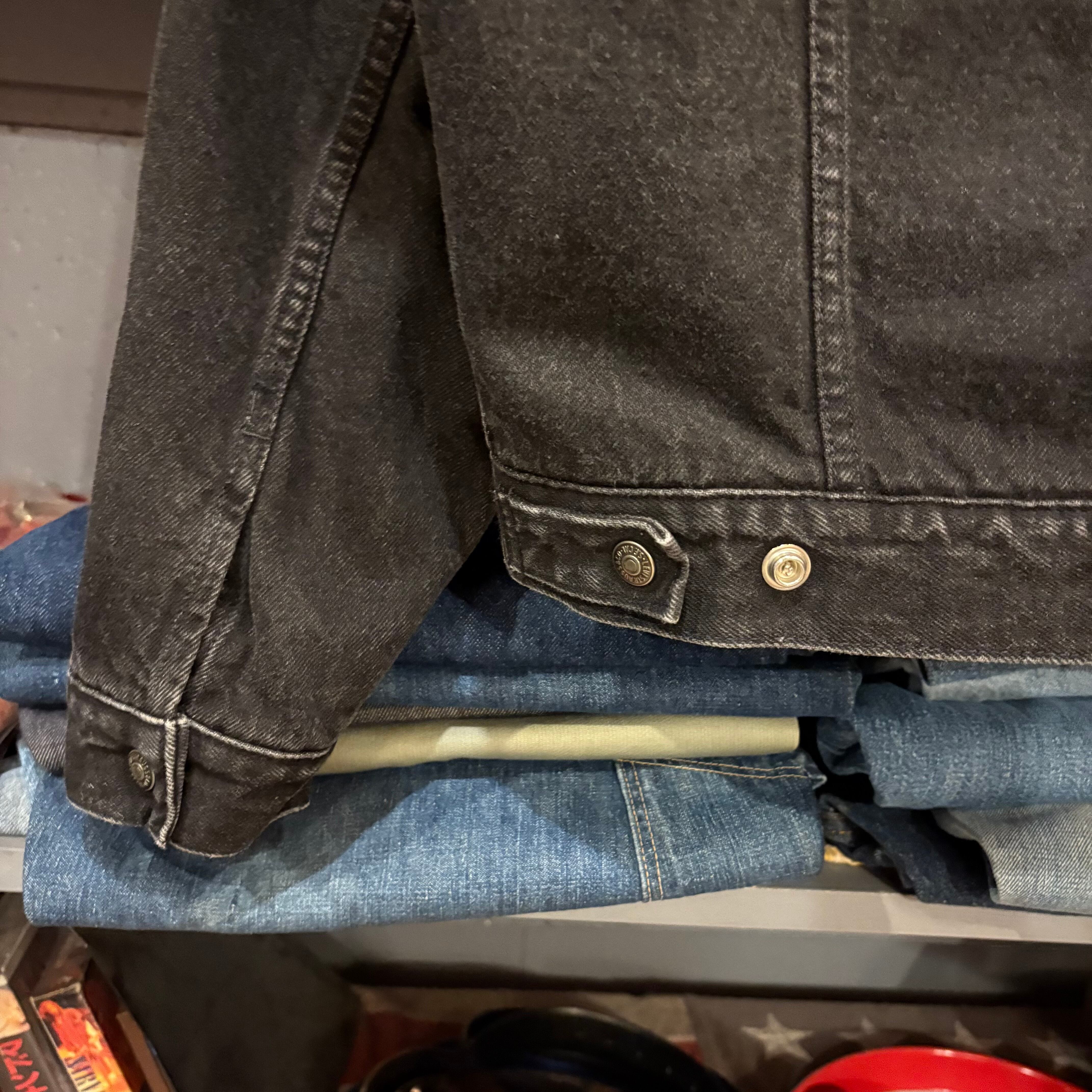 92's Levis 70629-4159 Boa Black Denim Jacket USA製 | VOSTOK